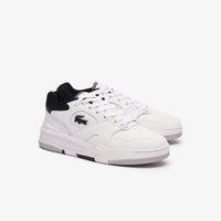 Sneakers Lineshot en cuir - White & Black