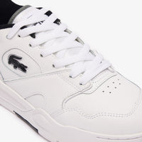 Sneakers Lineshot en cuir - White & Black