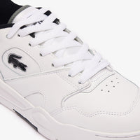 Sneakers Lineshot en cuir - White & Black