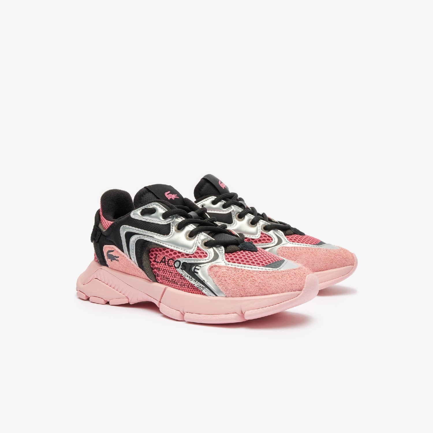 Sneakers L003 Neo en tissu - Pink & Black