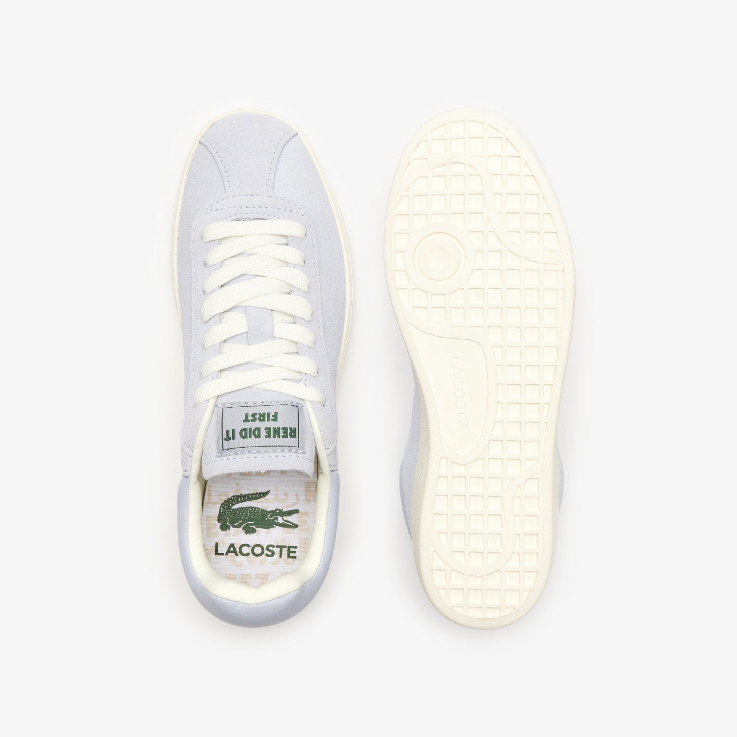 Baseshot sneakers in suede - Light Blue