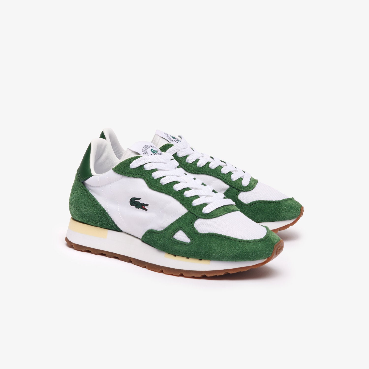 Sneakers Partner 70s Lacoste x Roland-Garros - Off White & Green