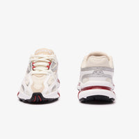 Sneakers L003 2K24 en cuir - White & Burgundy