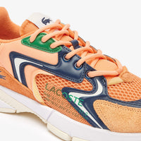 Sneakers L003 Neo en tissu - Orange & Navy
