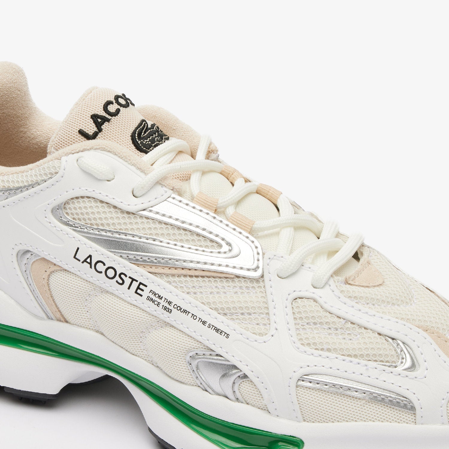 L003 2K24 leather sneakers - White & Green