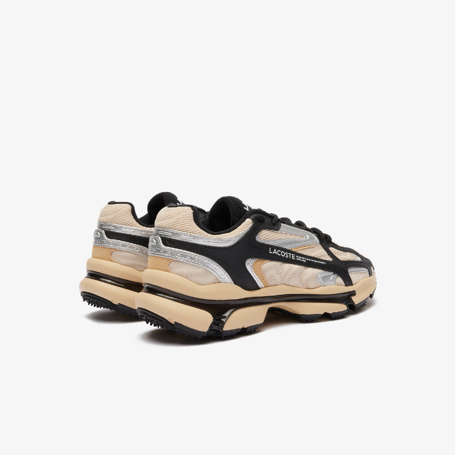 L003 2K24 leather sneakers - Light Tan & Black
