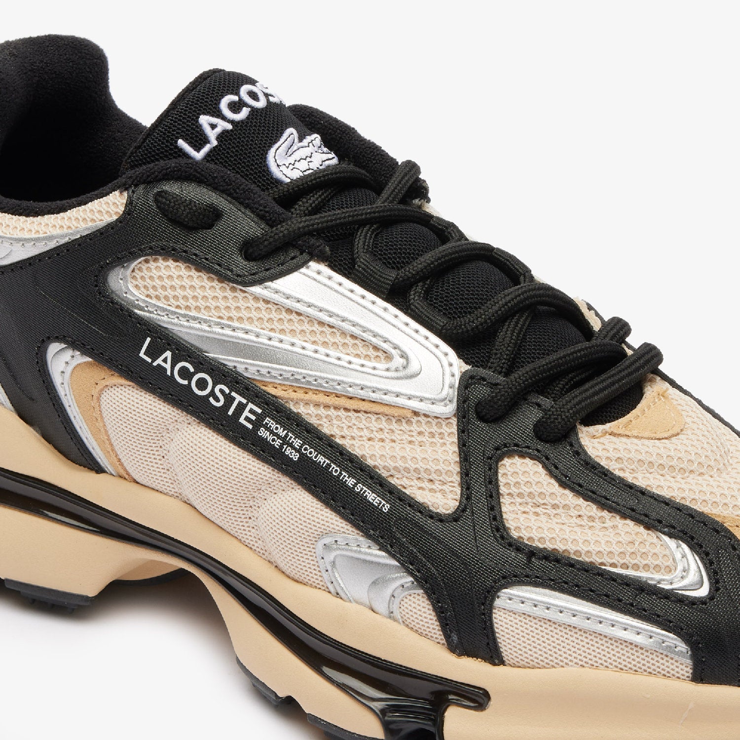 L003 2K24 leather sneakers - Light Tan & Black