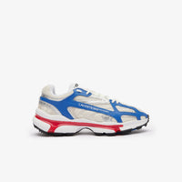 Sneakers L003 2K24 en cuir - White & Red & Blue