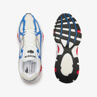 Sneakers L003 2K24 en cuir - White & Red & Blue