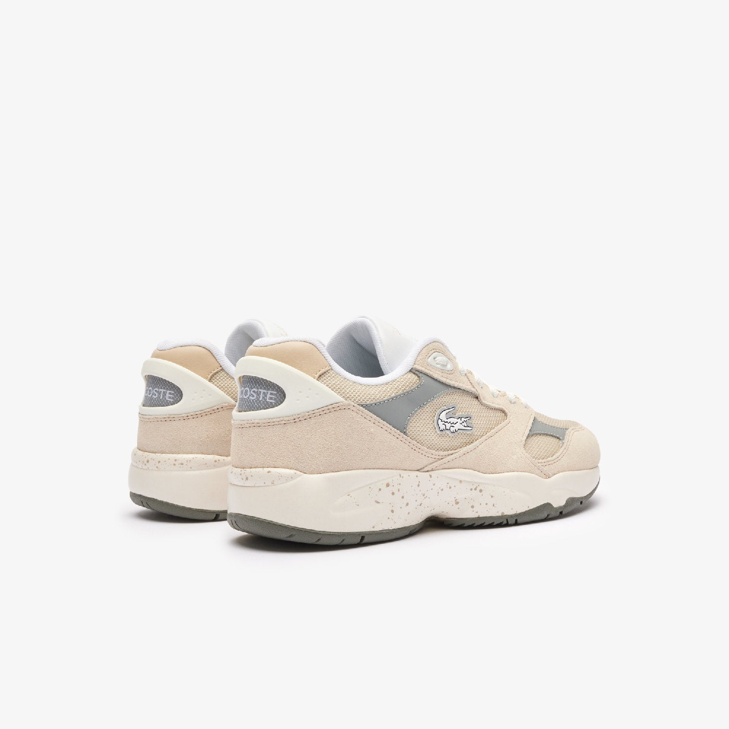Sneakers Storm 96 Vintage en daim - Off White & Grey