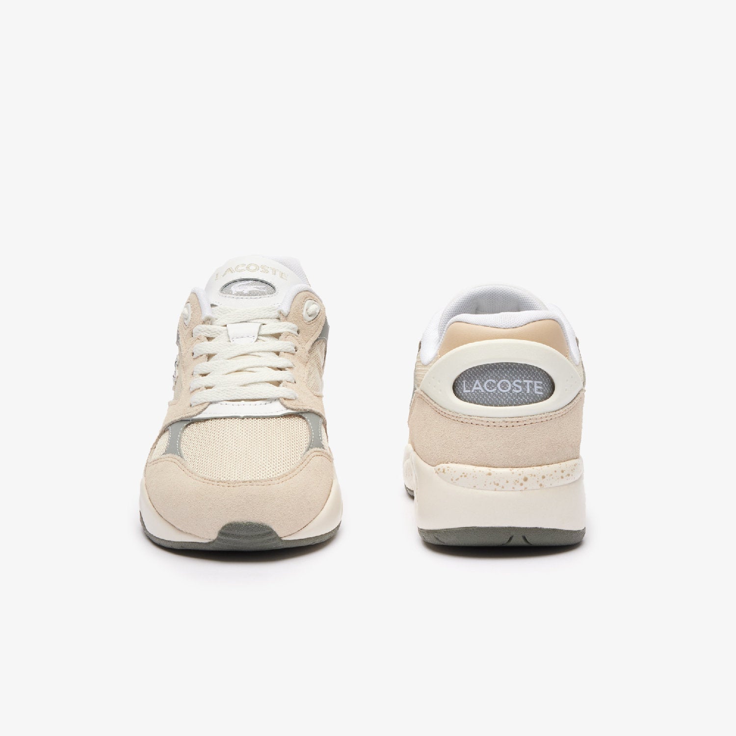 Sneakers Storm 96 Vintage en daim - Off White & Grey