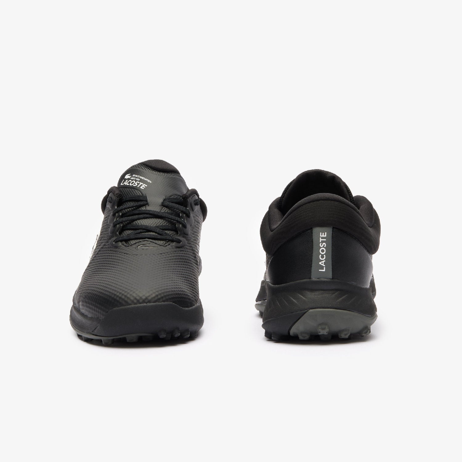 Golf low sneakers with logo - Black
