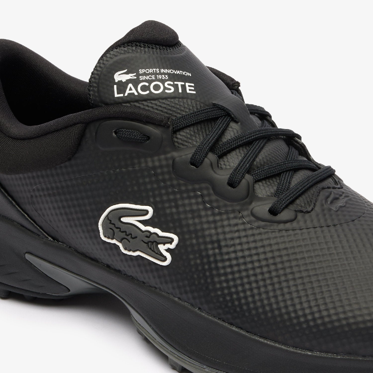 Golf low sneakers with logo - Black