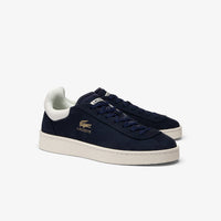 Sneakers Baseshot en cuir - Navy & Off White