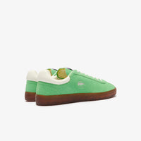 Sneakers Baseshot en daim - Green & Gum