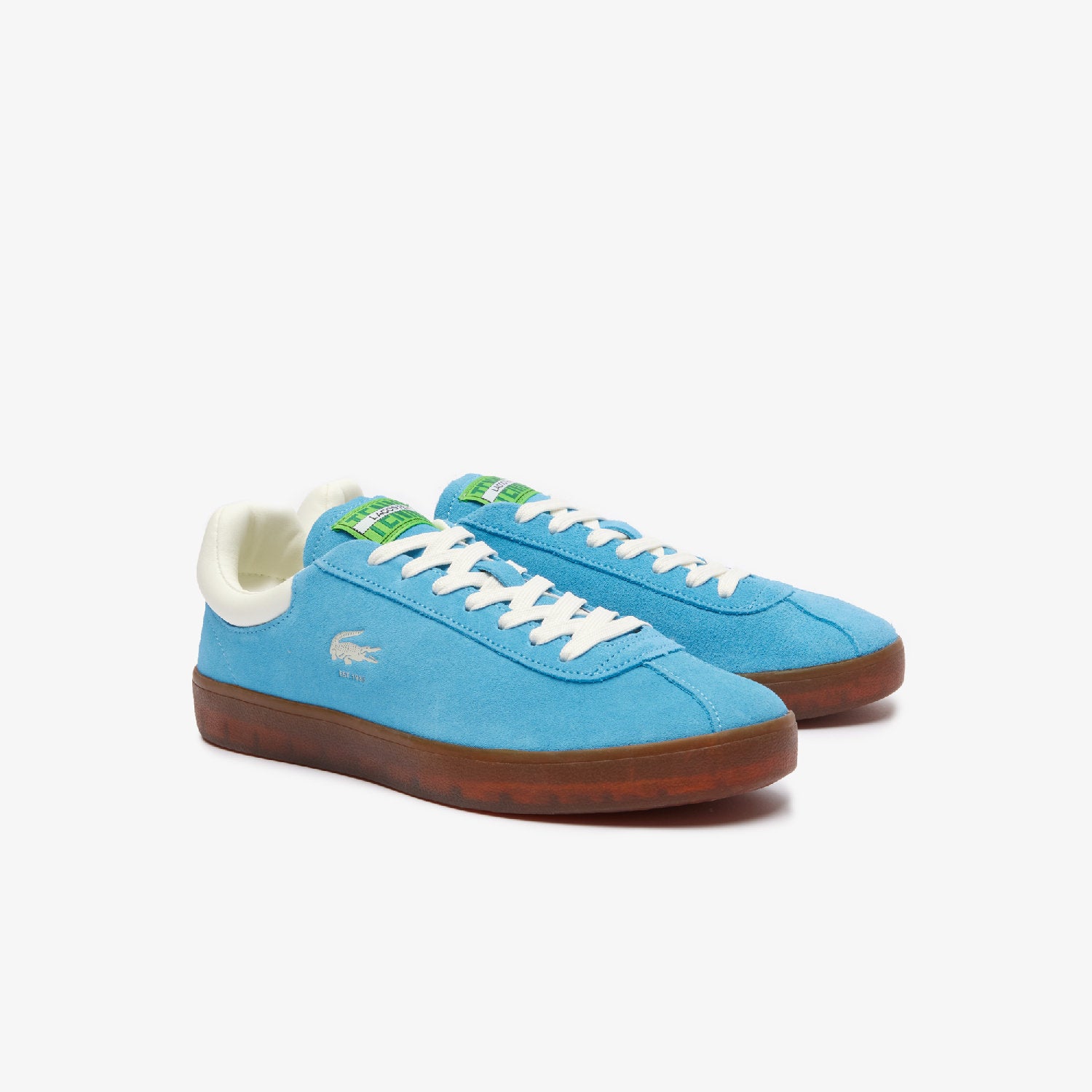 Baseshot sneakers in suede - Blue & Gum