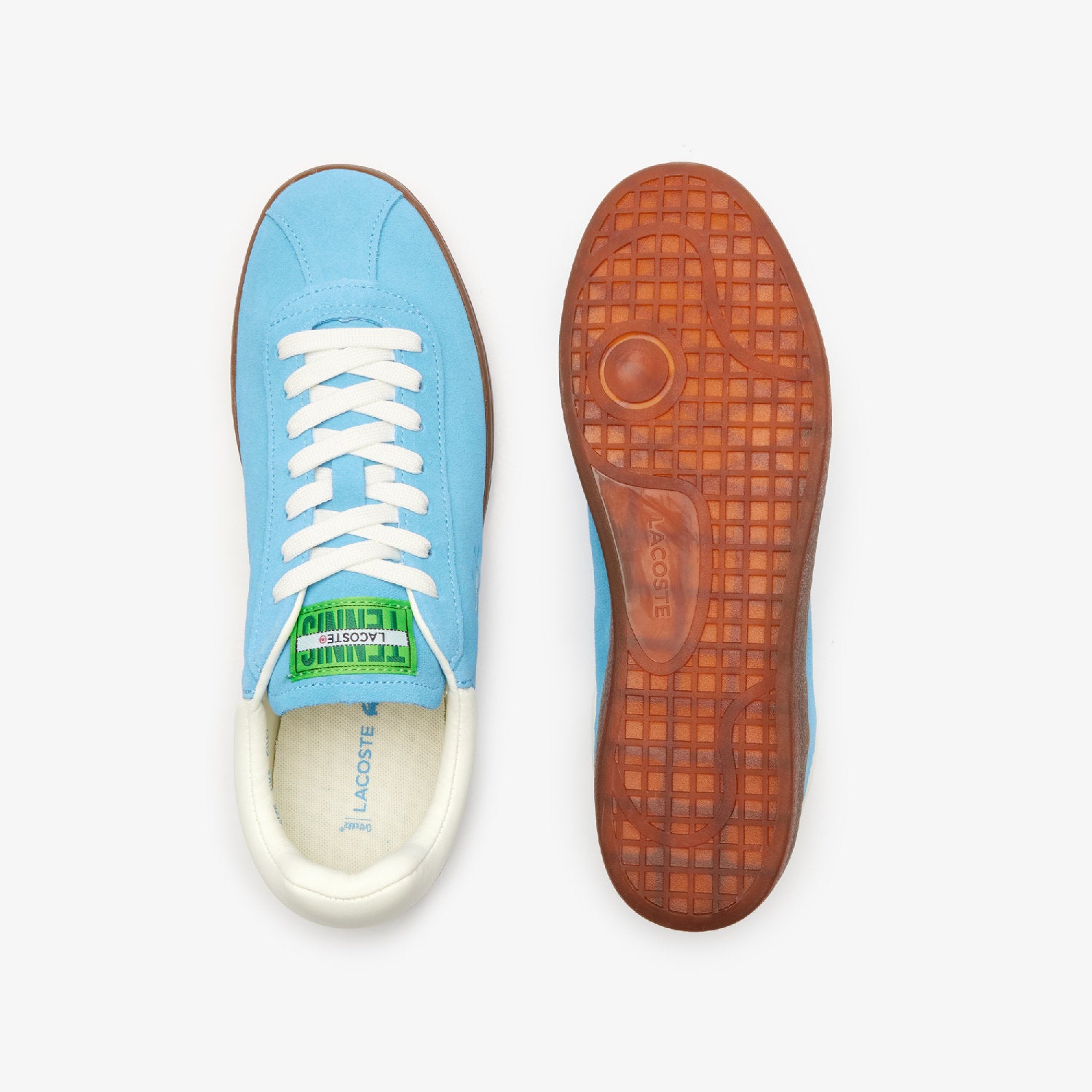 Baseshot sneakers in suede - Blue & Gum