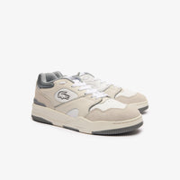 Sneakers Lineshot en cuir - White & Grey