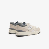 Sneakers Lineshot en cuir - White & Grey