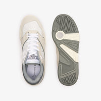 Sneakers Lineshot en cuir - White & Grey