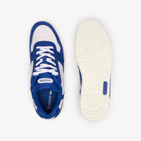 Sneakers T-Clip en cuir - White & Blue