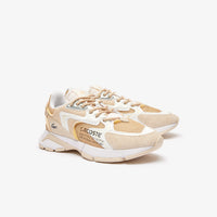 Sneakers L003 Neo en tissu - Light Tan & White