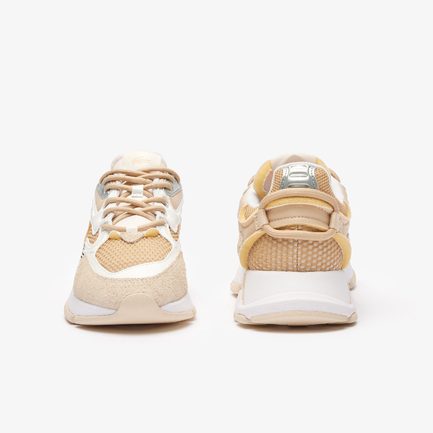 Sneakers L003 Neo en tissu - Light Tan & White