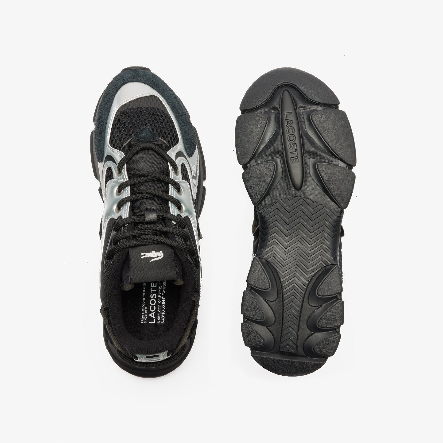 L003 Neo sneakers in fabric - Black & White