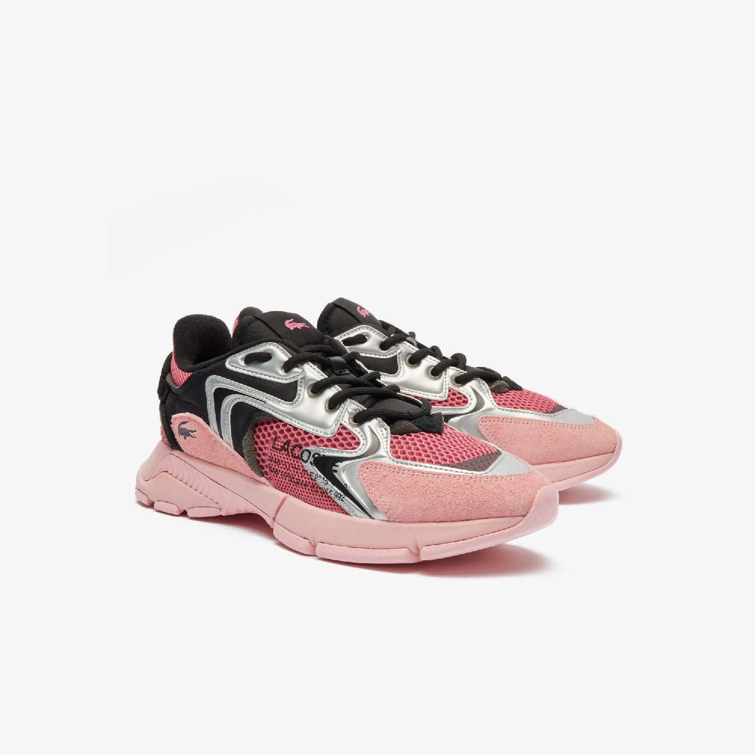 Sneakers L003 Neo en tissu - Pink & Black