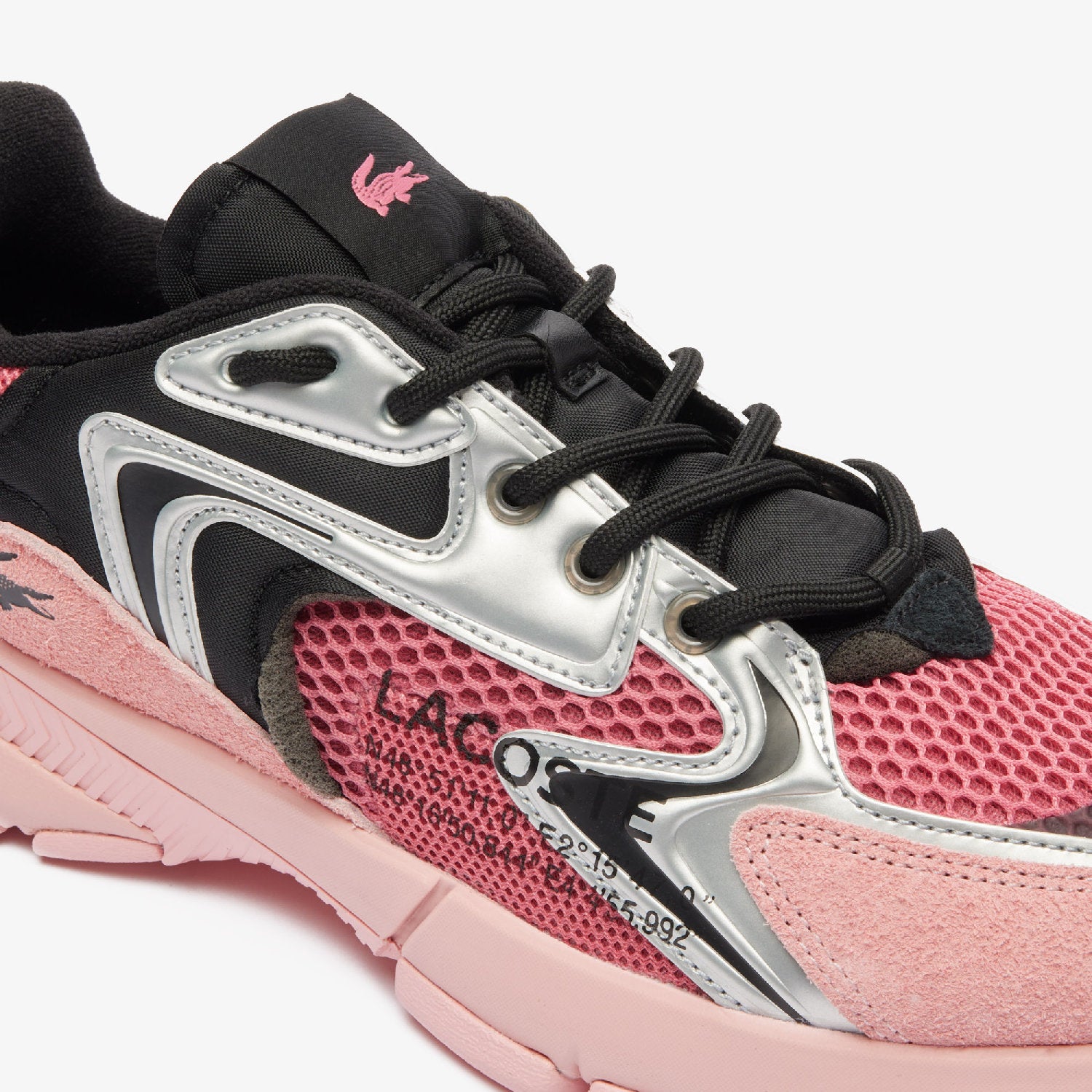 Sneakers L003 Neo en tissu - Pink & Black