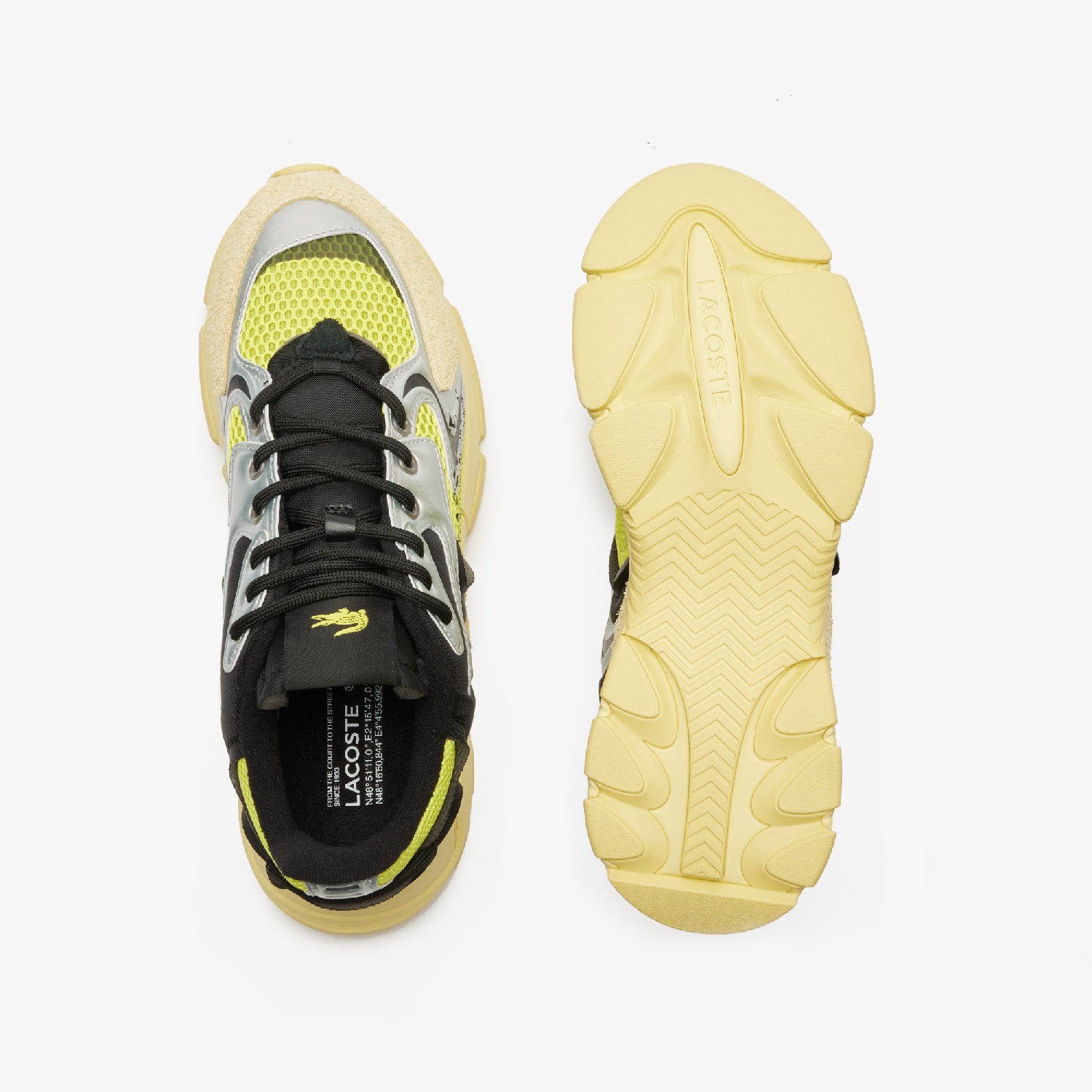 L003 Neo sneakers in fabric - Yellow & Black