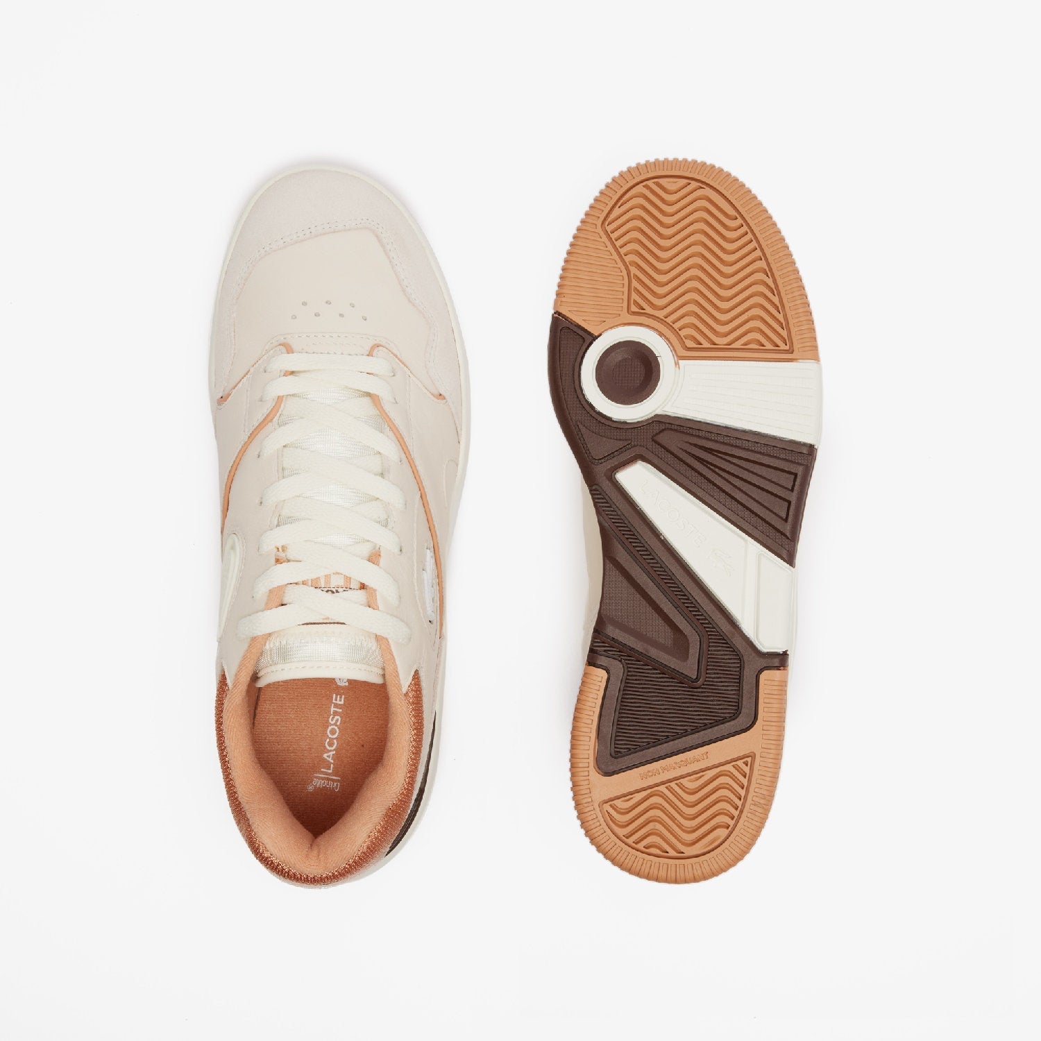 Sneakers Lineshot en cuir - Off White & Brw