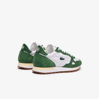 Sneakers Partner 70s Lacoste x Roland-Garros - Off White & Green