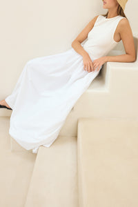 Robe longue Le Vandy - Blanc