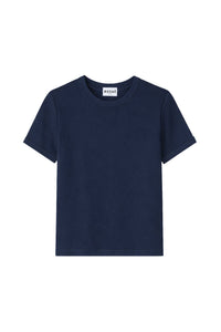 Le Jardin short-sleeved T-shirt - Navy blue