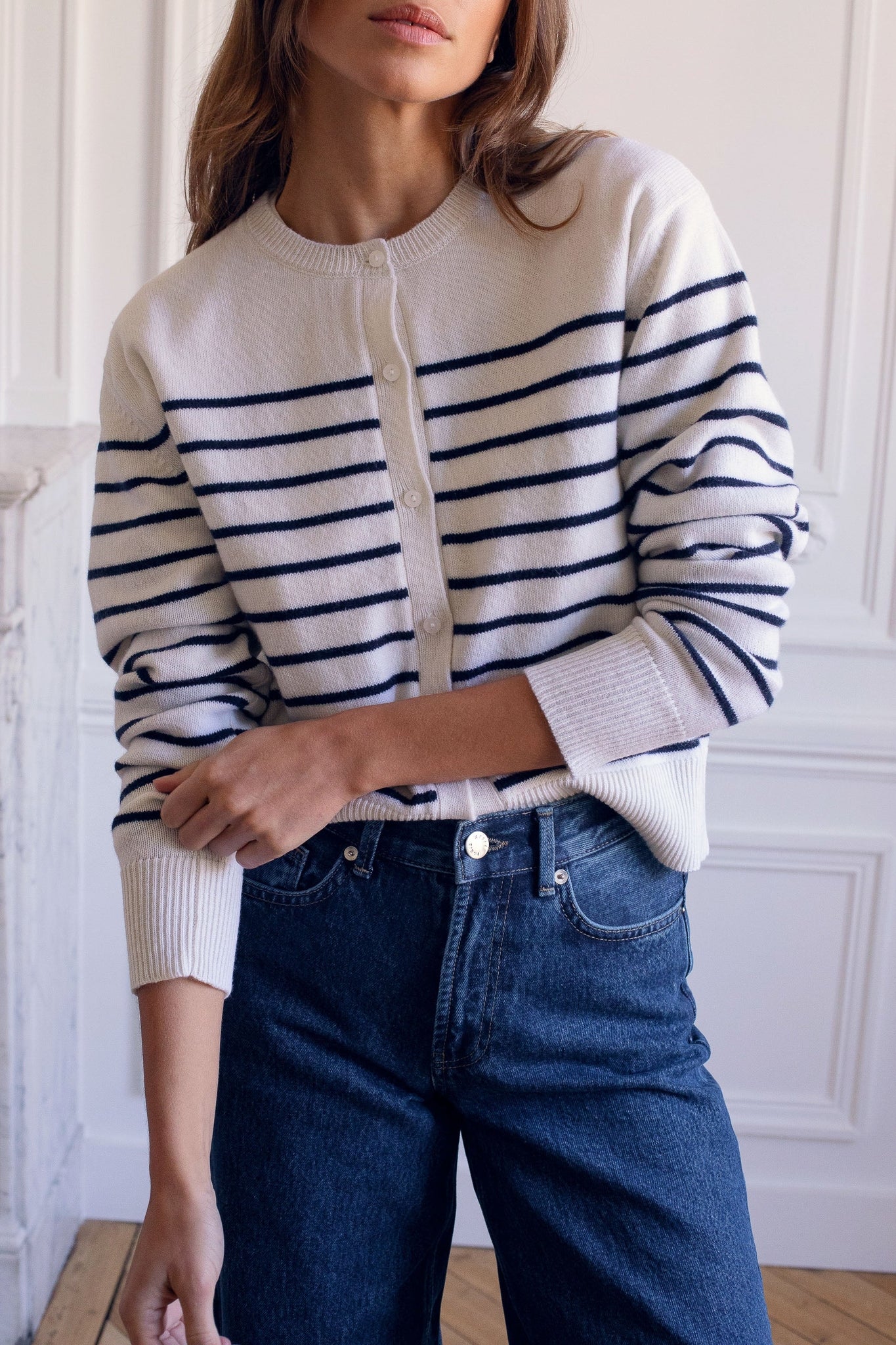 Cardigan Le Cocteau en laine - Blanc