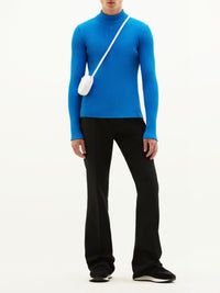 Pull Réédition col montant - Blue