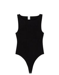 High-neck bodysuit - Black