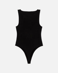 High-neck bodysuit - Black