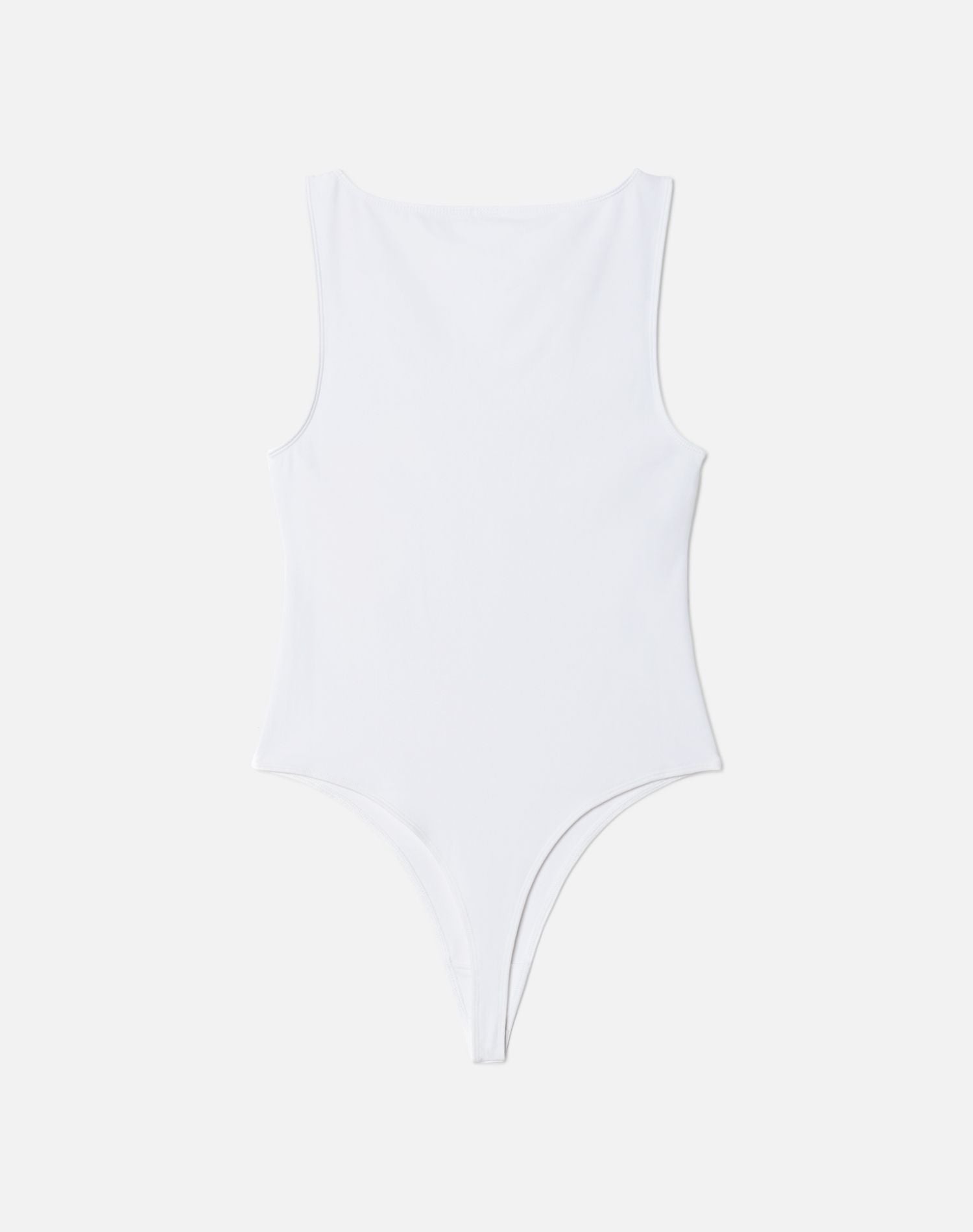High-neck bodysuit - Optic White