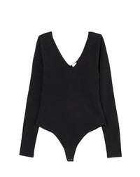 Body à col en V - Black