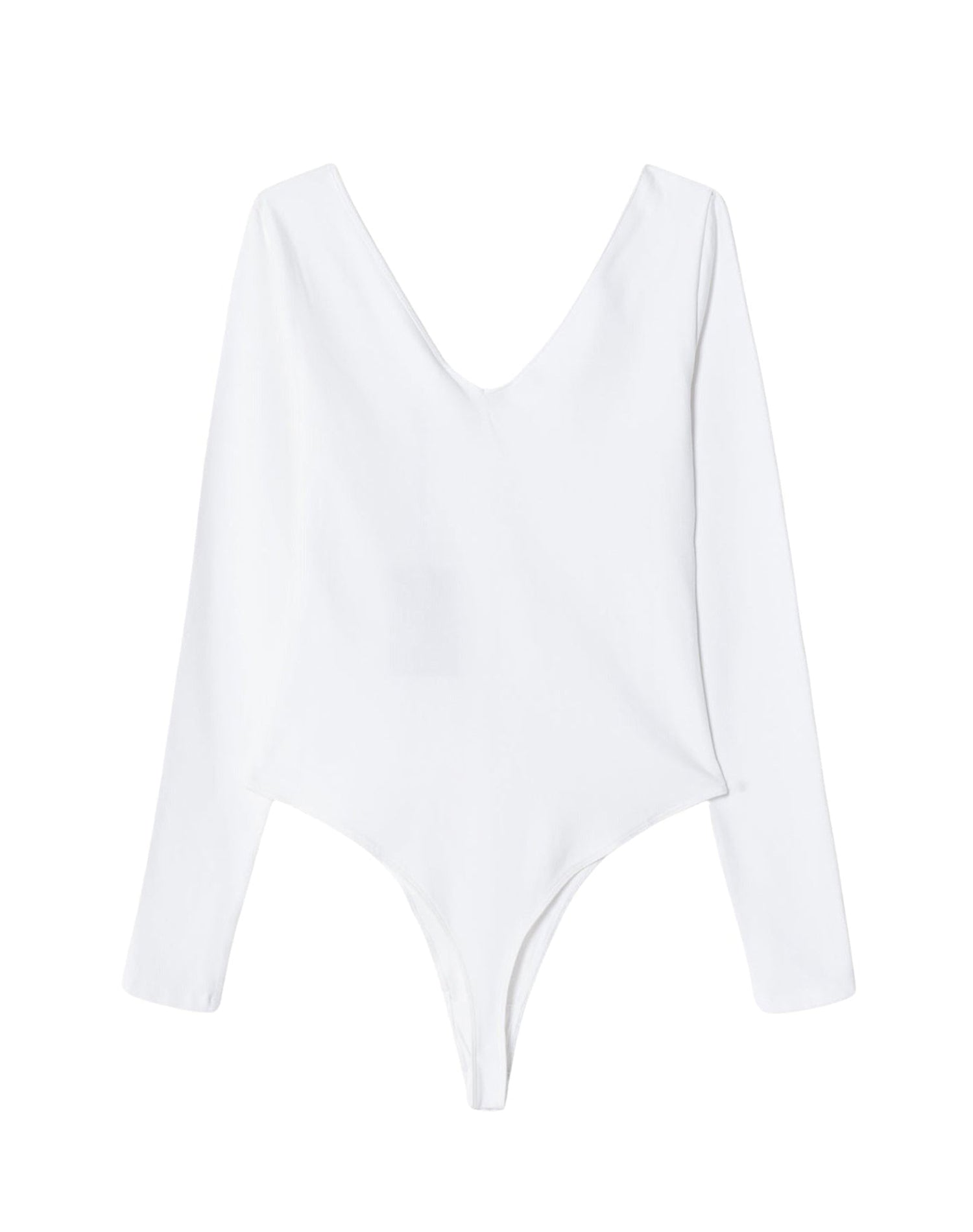 Body à col en V - White