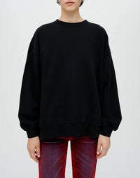Hanes oversized Sweatshirt - Black