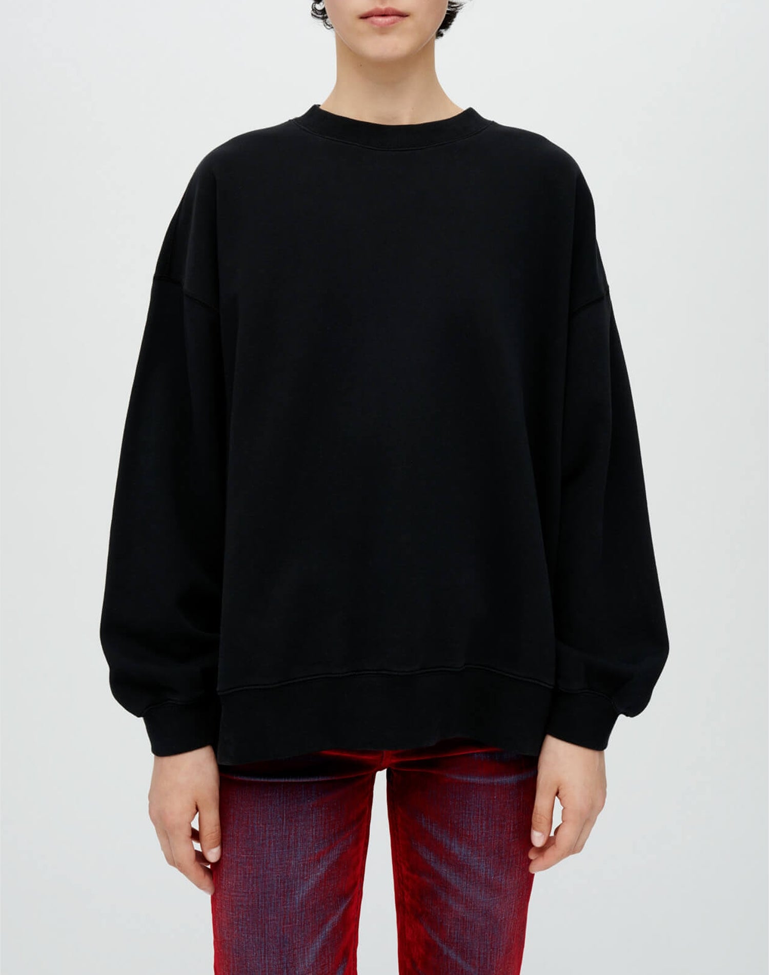 Hanes oversized Sweatshirt - Black