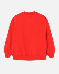 Hanes oversized sweatshirt - Cherry
