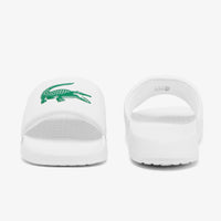 Mules Serve Slide 1.0 - White & Green