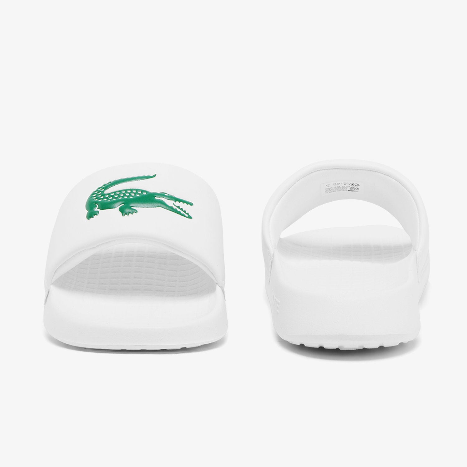 Mules Serve Slide 1.0 - White & Green