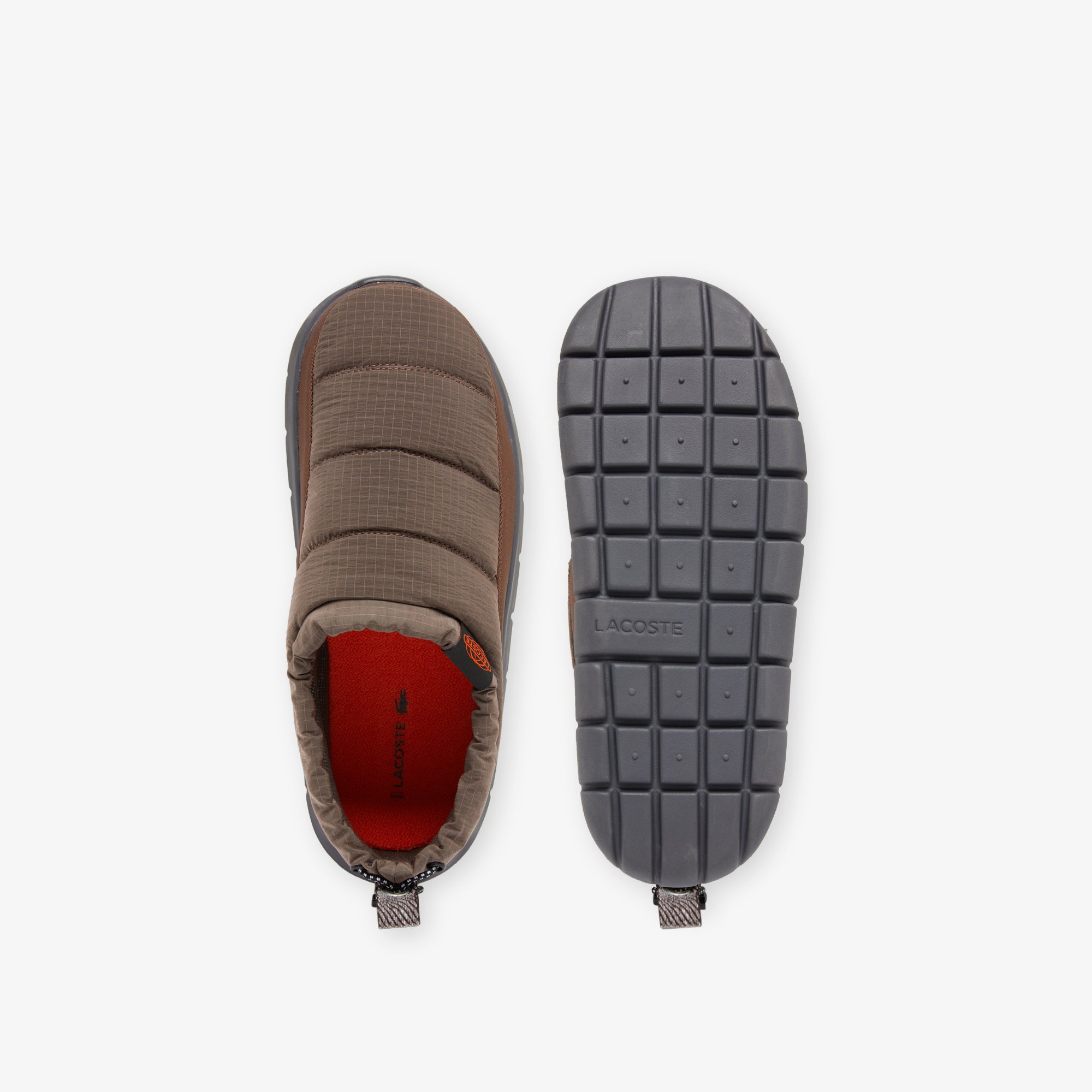 Pantoufles Serve Slipper - Brown & Dark Gry
