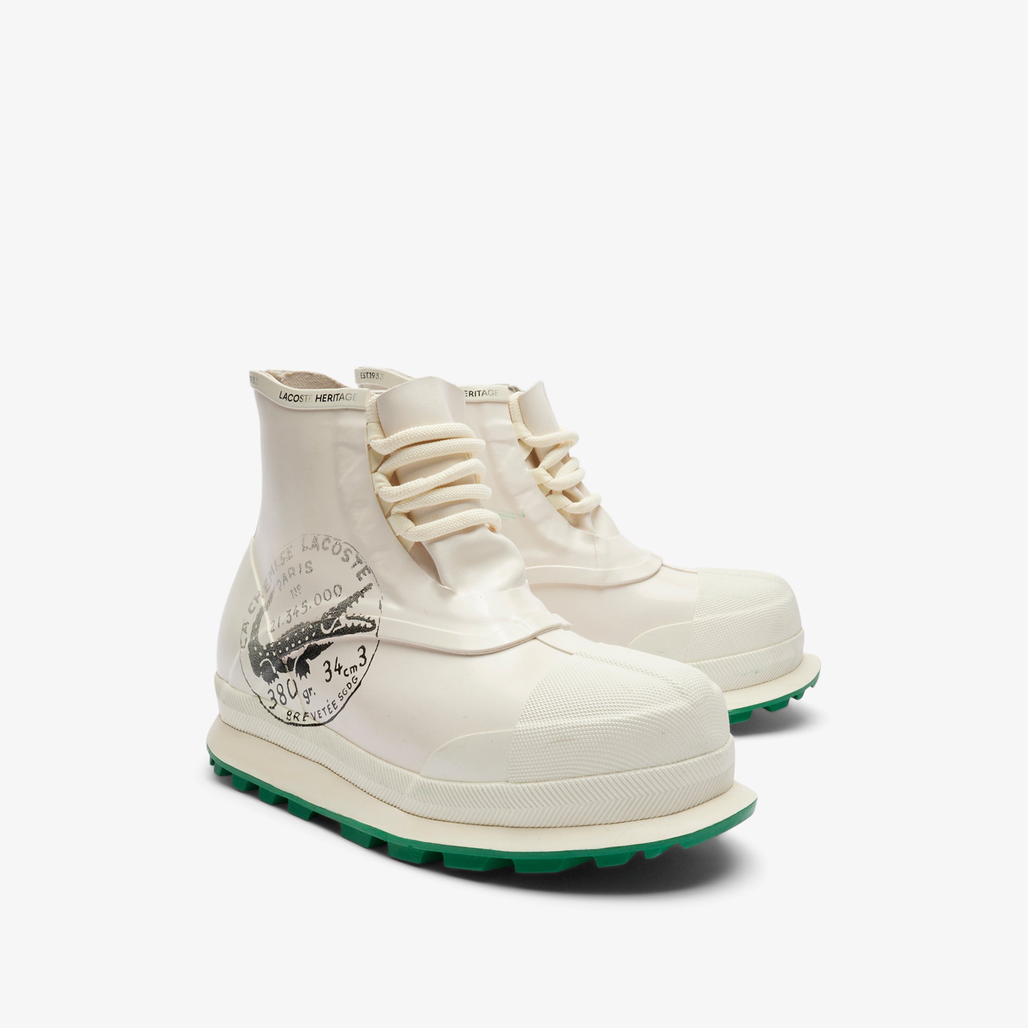 FOOTWEAR - Off Wht & Grn