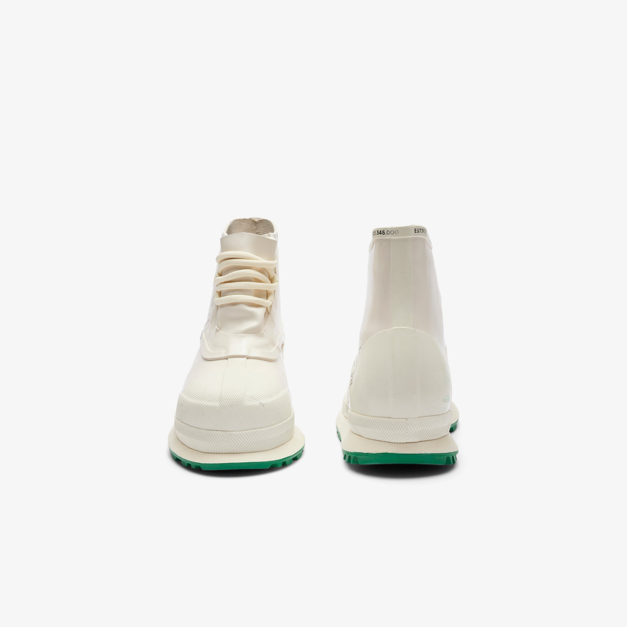 FOOTWEAR - Off Wht & Grn